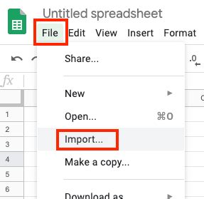 how to copy excel into google docs