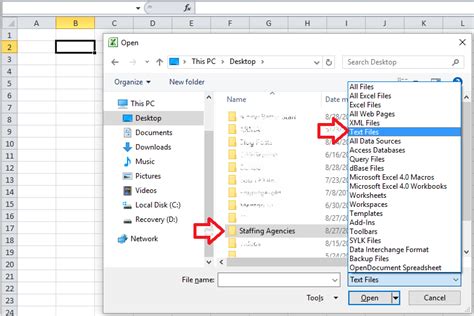 how to copy file names from a folder to excel windows 10