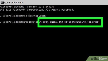 how to copy files from network drive using command prompt