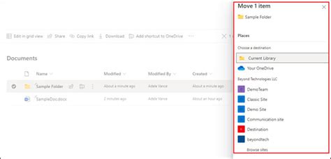 how to copy folder path in sharepoint