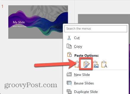 how to copy formatting from powerpoint slide