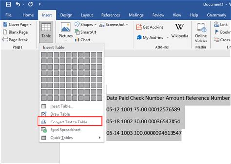 how to copy from pdf to excel exactly in same format