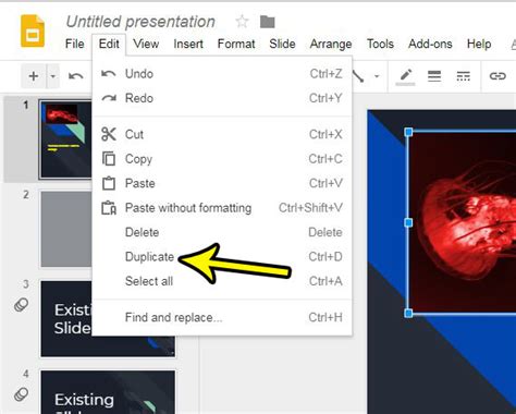 how to copy image from google slides