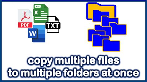 How To Copy Multiple Files To Folder
