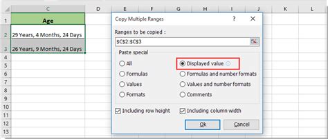 how to copy only text in excel