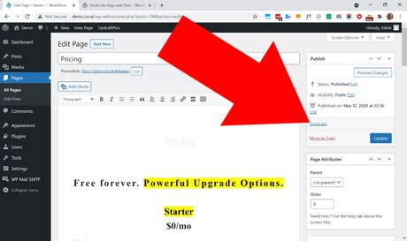 how to copy pages in wordpress