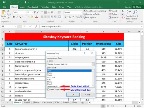 how to copy paste data from excel to excel