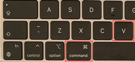 how to copy paste in macbook without mouse