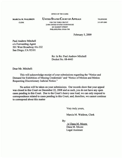 how to copy someone in a letter sample