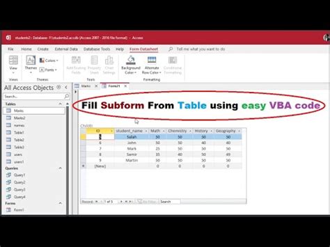 How To Copy Table In Access Vba