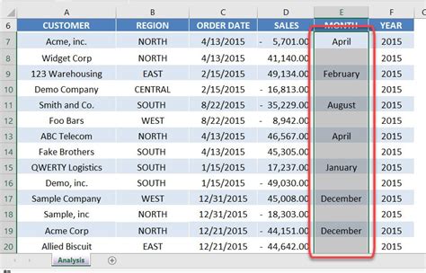 how to copy text from above cell in excel