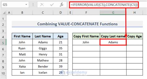 how to copy text from another cell in excel
