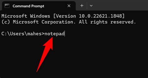 how to copy text from cmd to notepad