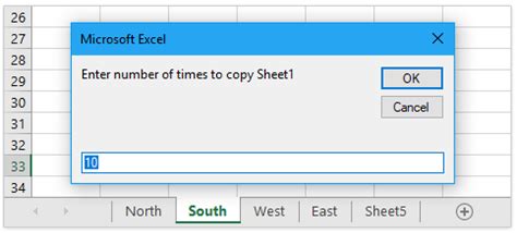 how to copy the same sheet in excel multiple times