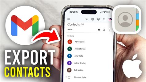 how to copy your contacts from iphone to gmail