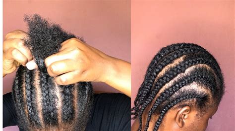 The How To Cornrow Natural Hair For Beginners Hairstyles Inspiration