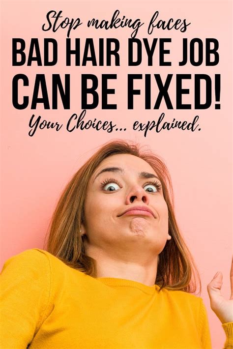 How To Correct Bad Hair Color Job  A Step By Step Guide