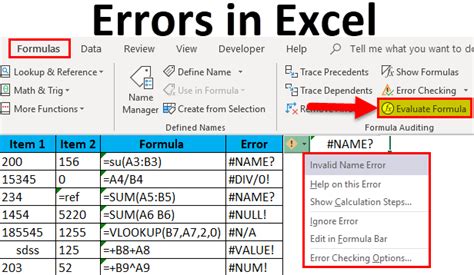 how to correct syntax error in excel