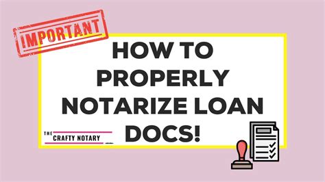 how to correctly notarize a document