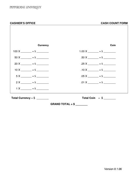 how to count cash register drawer