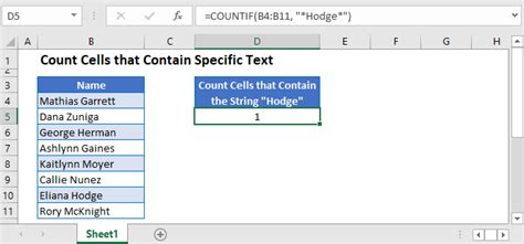 how to count cells containing specific text in google sheets