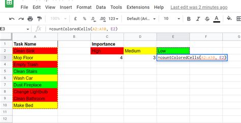 how to count cells filled with text in google sheets