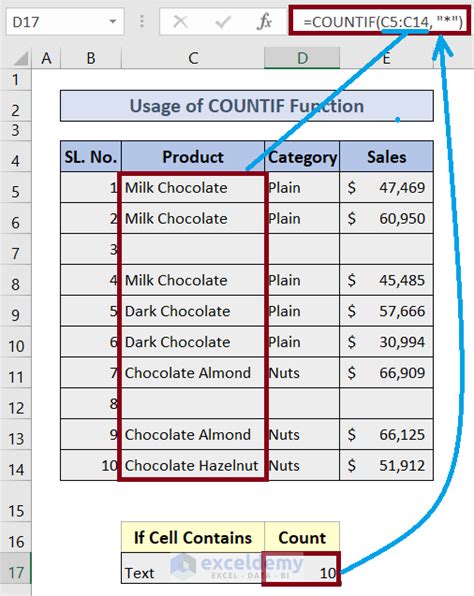 how to count colored text in excel using formula