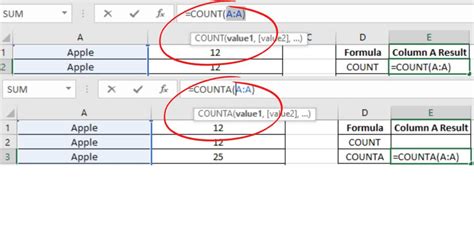 how to count how many times a value appears in excel