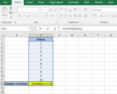 how to count text values in excel without duplicating