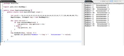 how to count the duplicate values in array in java