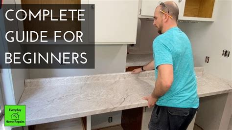 How to Install Sheet Laminate on a Countertop YouTube