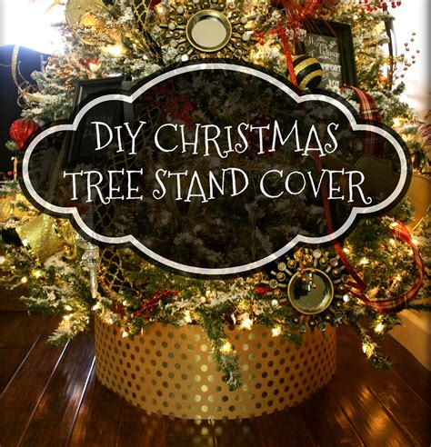 Cover Your Ugly Christmas Tree Base Simple Fix Hometalk