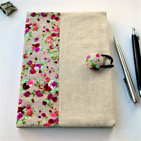How To Cover A Notebook In Fabric