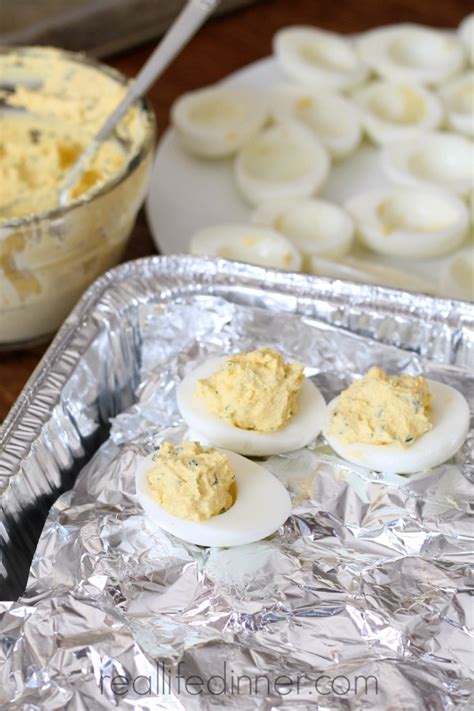 How To Cover A Plate Of Deviled Eggs