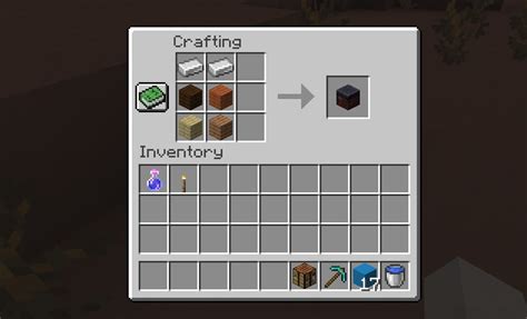 how to craft a smithing table in minecraft
