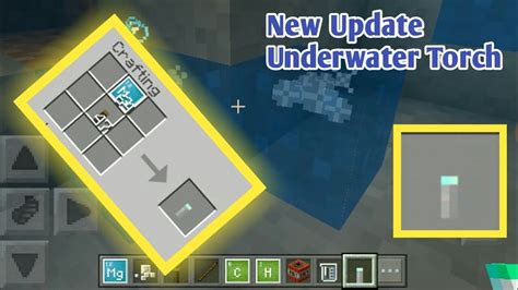 How To Craft A Underwater Torch In Minecraft