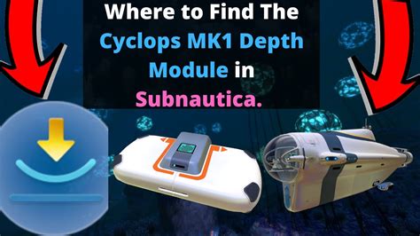 how to craft cyclops depth module mk1