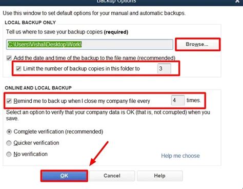 How To Create A Backup In Quickbooks Desktop