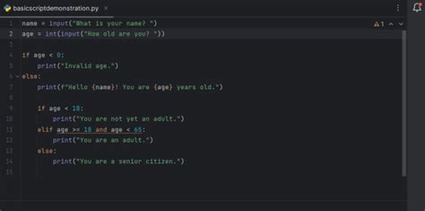how to create a basic python script
