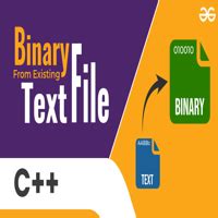 How To Create A Binary File C