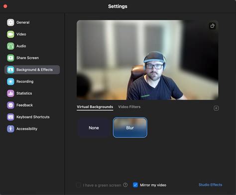 How To Create A Blurred Background In Zoom