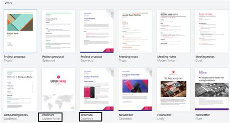 how to create a brochure template in google docs