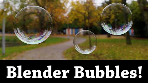 How To Create A Bubbles In Blender
