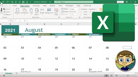 how to create a calendar from excel data