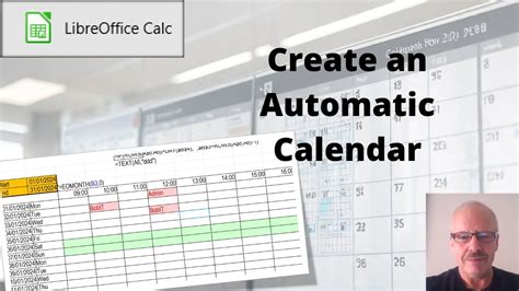 How To Create A Calendar In Libreoffice Calc