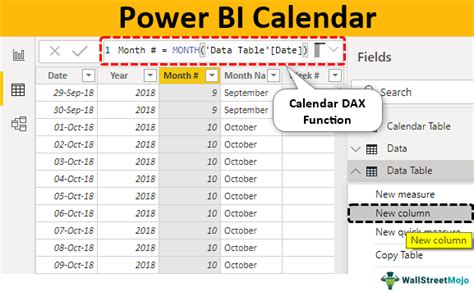 How To Create A Calendar Table In Access