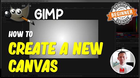 How To Create A Canvas In Gimp
