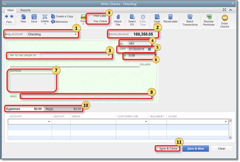 How To Create A Check In Quickbooks