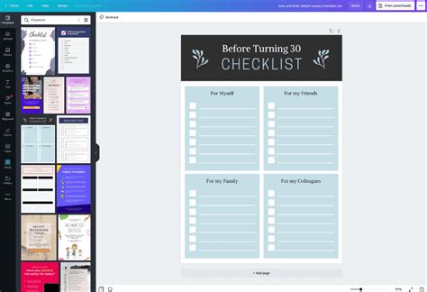 How To Create A Checklist In Canvas