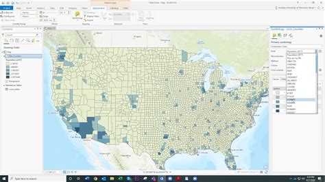 how to create a choropleth map in arcgis pro